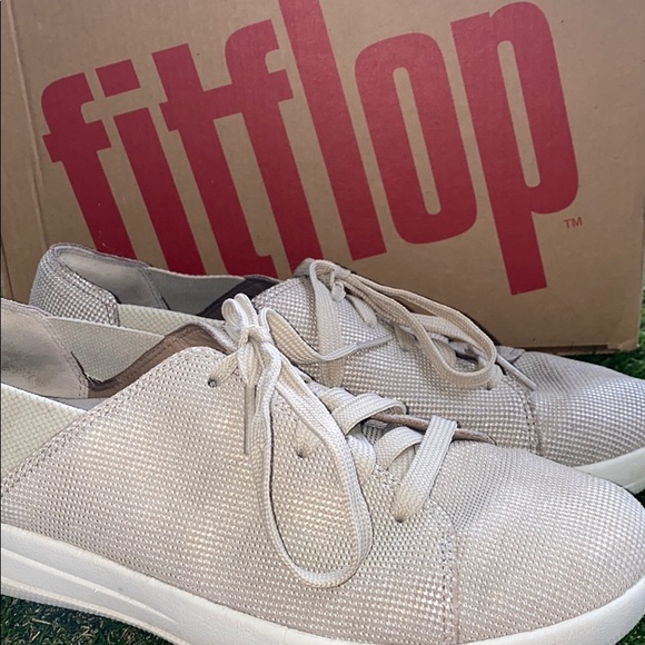fitflop canvas sneakers
